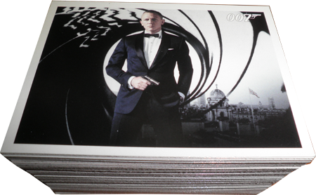 James Bond Autographs & Relics Skyfall Complete 110 Card Base Set