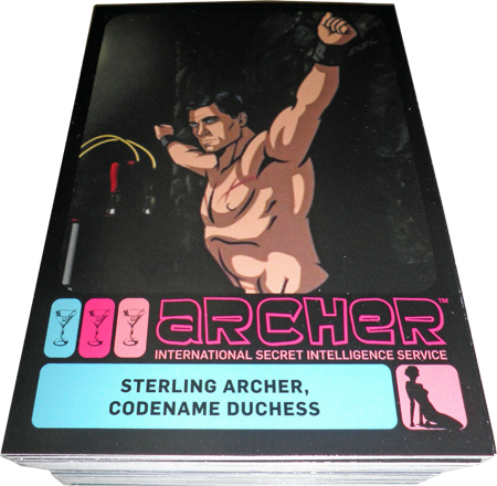 Archer Seasons 1 to 4 Complete 72 Card Base Set