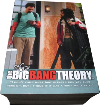 Big Bang Theory Season Three & Four Complete 68 card Basic Set