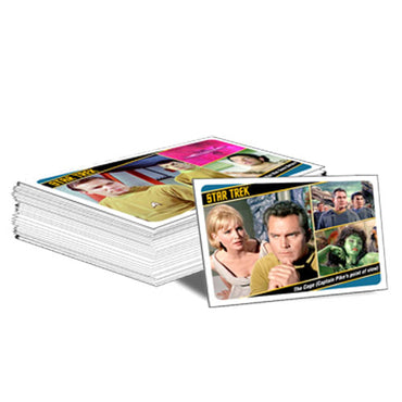 Star Trek TOS Captains Collection Complete 80 Card Base Set