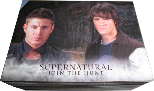 Supernatural Seasons 1 to 3 Complete 72 Card Base Set