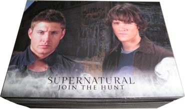 Supernatural Seasons 1 to 3 Complete 72 Card Base Set