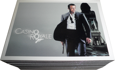 James Bond Archives 2014 Casino Royale Complete 99 Card Base Set