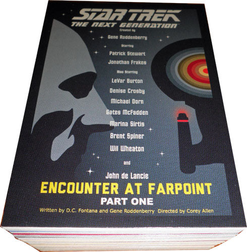 Star Trek TNG Portfolio Prints S1 Complete 89 Card Base Set