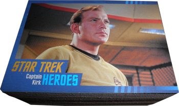 Star Trek TOS Heroes & Villains Complete 100 Card Base Set