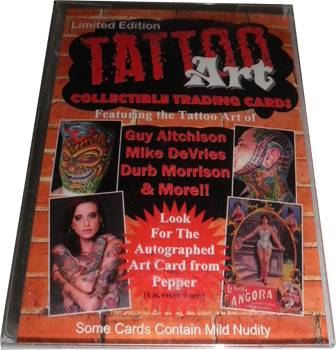 Tattoo Art Factory Sealed 25 Card Base Preview Set