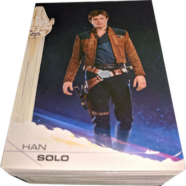 Solo Star Wars Story Complete 100 Card Base Set