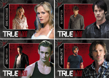 True Blood Premiere Edition Shadowbox Complete 4 Card Chase Set