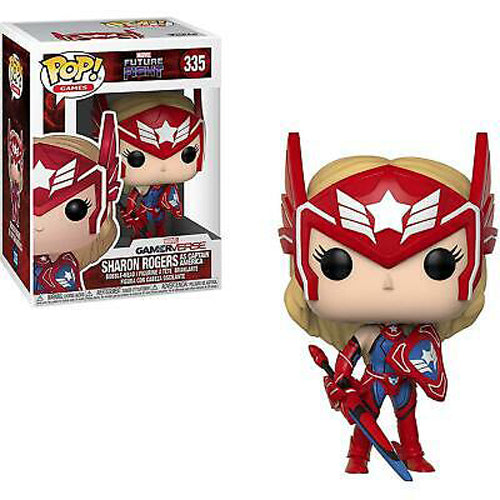 Funko Pop Games 335 Marvel Future Fight Sharon Rogers as Captain America