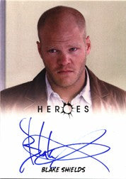 Heroes Archives Autograph Card Blake Shields as Flint Gordon
