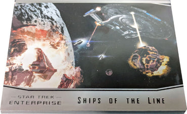 Star Trek Enterprise Archives S1 Ships Line Complete 9 Card Chase Set SL37 -SL45