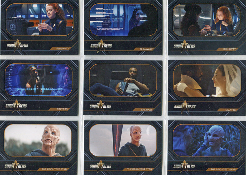 Star Trek Discovery Season 2 Short Treks Complete 27 Card Chase Set