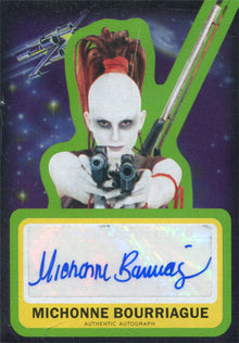 Star Wars Journey to the Force Awakens Autograph Card Michonne Bourriague Sing