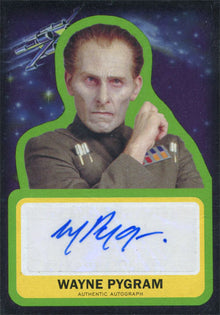 Star Wars Journey to the Force Awakens Autograph Card Wayne Pygram as Tarkin