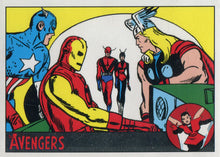 Marvel Avengers Silver Age 13 Silver Parallel Chase Card 095/100