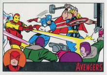Marvel Avengers Silver Age 14 Silver Parallel Chase Card 021/100