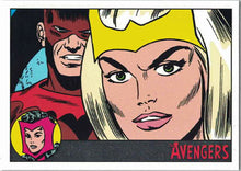 Marvel Avengers Silver Age 21 Silver Parallel Chase Card 077/100