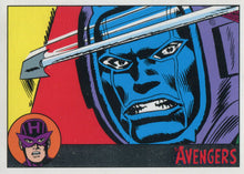 Marvel Avengers Silver Age 23 Silver Parallel Chase Card 032/100