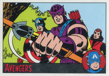 Marvel Avengers Silver Age 31 Silver Parallel Chase Card 045/100