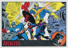 Marvel Avengers Silver Age 32 Silver Parallel Chase Card 049/100