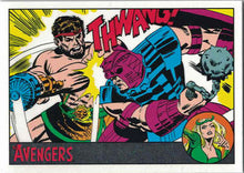 Marvel Avengers Silver Age 38 Silver Parallel Chase Card 081/100