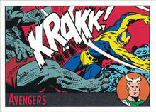 Marvel Avengers Silver Age 41 Silver Parallel Chase Card 061/100
