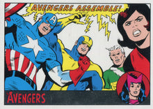 Marvel Avengers Silver Age 43 Silver Parallel Chase Card 093/100