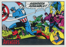 Marvel Avengers Silver Age 45 Silver Parallel Chase Card 085/100