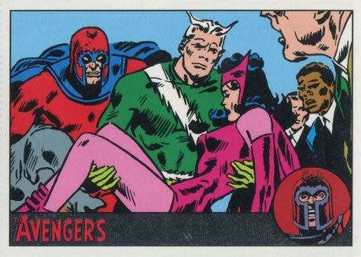 Marvel Avengers Silver Age 49 Silver Parallel Chase Card 095/100