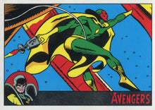 Marvel Avengers Silver Age 64 Silver Parallel Chase Card 049/100