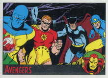Marvel Avengers Silver Age 70 Silver Parallel Chase Card 024/100