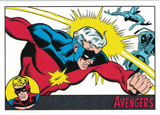 Marvel Avengers Silver Age 72 Silver Parallel Chase Card 067/100