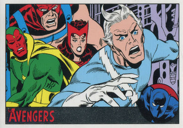 Marvel Avengers Silver Age 85 Silver Parallel Chase Card 073/100