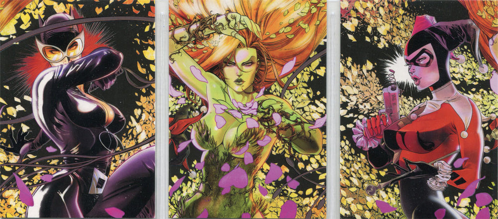 DC Comics Super-Villains Sirens Complete 3 Card Chase Set S1 to S3