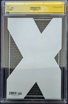 Skybound X #25 CGC 9.6 Sketch Cover Variant Signed by Ryan Ottley
