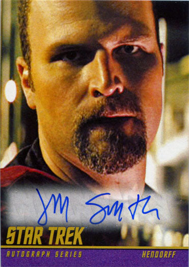 Star Trek Beyond Classic Autograph Card Jason Matthew Smith as Hendorff