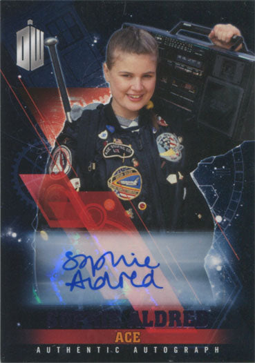 Doctor Who Timeless Autograph Card Sophie Aldred as Ace Purple #19/25