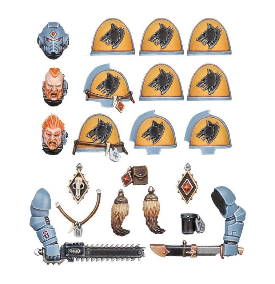 Warhammer 40k: Space Wolves - Primaris Upgrades