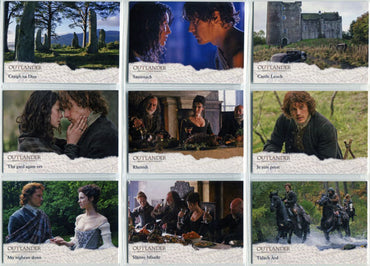 Outlander Season 1 Speak Complete 9 Card Chase Set S1 to S9