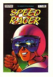 Speed Racer Now Comic Promo Card