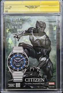 Edge Of Spider-Verse #1 Design Variant Edition CGC 9.6 Signed by Humberto Ramos