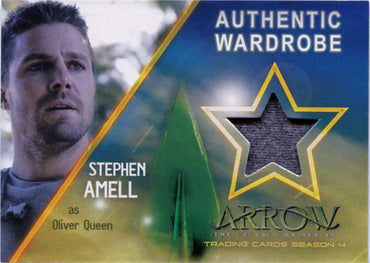 Arrow Season 4 Costume Wardrobe Card M21 Stephen Amell as Oliver Queen