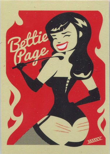Bettie Page 5finity 2015 Dan Stiles Promo Card Limited Of 110
