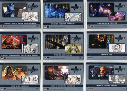 Star Trek Discovery Season 2 Storyboard Artwork Complete 27 Card Chase Set