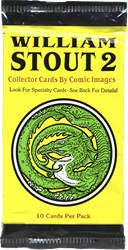 William Stout 2 Factory Sealed Trading Card Pack