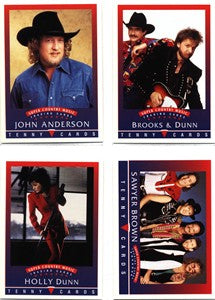 Super Country Music Complete 4 Card Promo Set