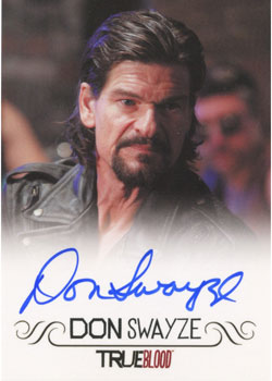 True Blood Premiere Edition Autograph Card by Don Swayze (Full Bleed)