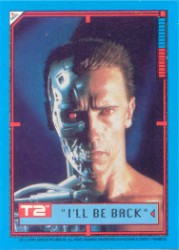 Terminator 2 T2 Complete 44 Card Sticker Set