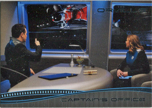 Orville Season 1 Tour Card T3 Captains Quarters