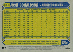 Topps Series One Baseball 2022 Chrome Silver Card T87C-11 Josh Donaldson